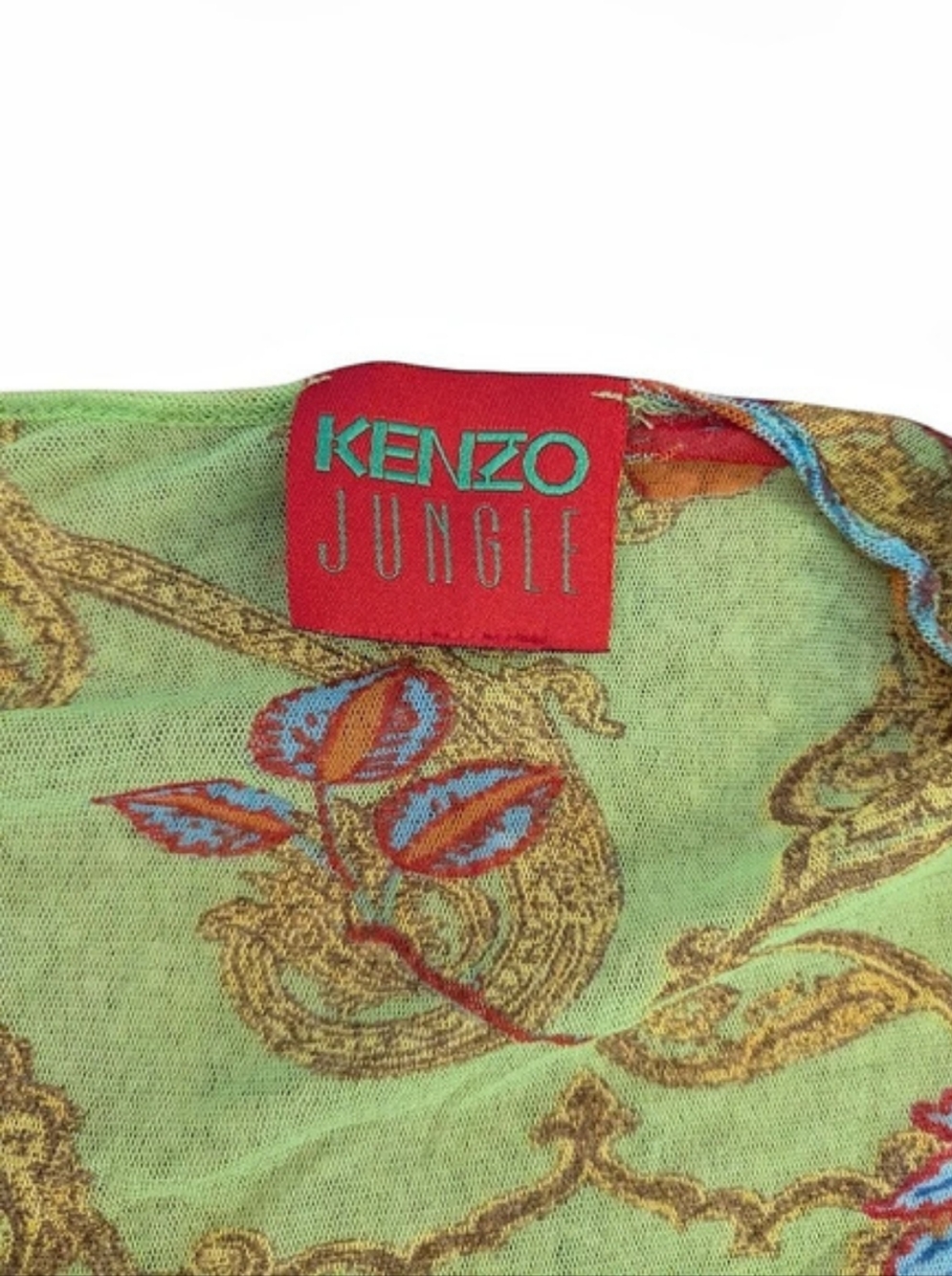 Kenzo Jungle Mesh Wrap Top - Picture 2 of 2